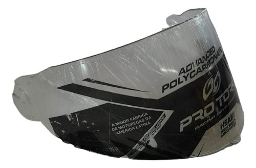 Visor Casco Pro Tork Rebatible Attack Cristal Moto Avenida