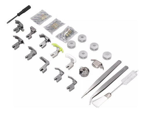 Q Práctico Kit De Prensatelas Para Máquina De Coser