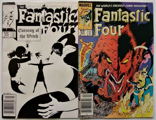 Fantastic Four 276 Y 277 Marvel Comics 1985 John Byrne