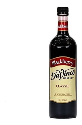 Jarabes De Sabor - Davinci Blackberry Jarabe De 750 Ml.