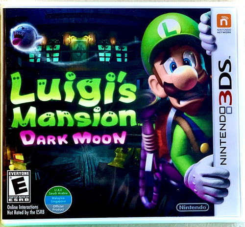 Luigi's Mansion: Dark Moon World Edition Nintendo 3ds