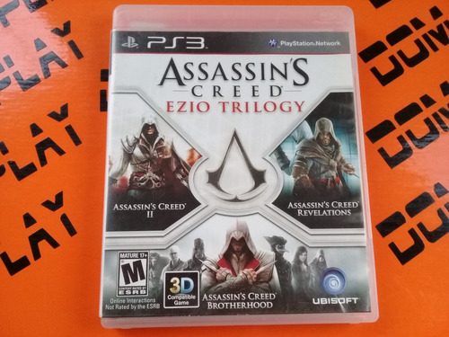 Assassins Creed Ezio Ps3 (disco Con Detalles) Físico Envíos