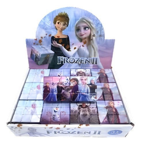 Cubo Rubik De Frozen Para Niñas Estampado X 12 Und
