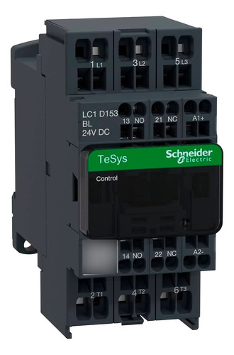  Contactor 3p 12a B.res 1na+1nc 24vcc Schneider