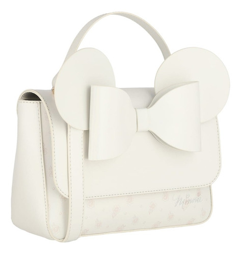 Bolsa Crossbody Mujer Minnie W Capsule Blanco Hbtelium3cw Acabado De Los Herrajes Níquel Diseño De La Tela Gráfico