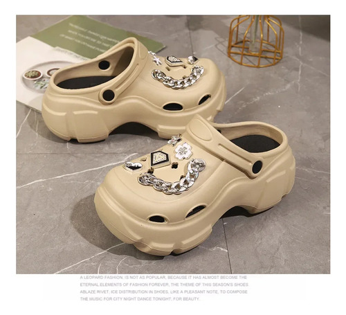 Zapatillas De Playa Con Plataforma, Zuecos, Sandalias, Moda