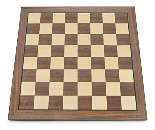 Amerous Tablero De Ajedrez De Madera De 17 Pulgadas Solament
