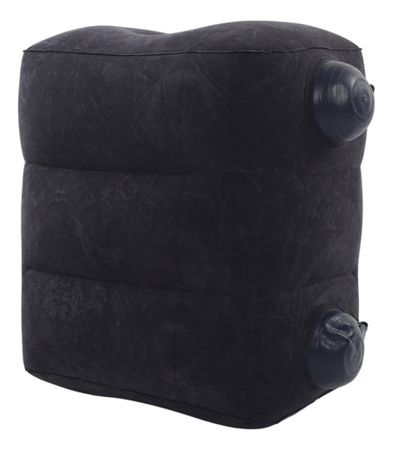 La Almohada De Reposapiés Inflable Azul Oscuro Promueve La S