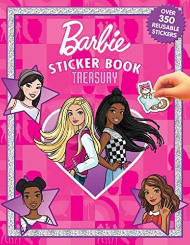 Libro: Phidal Mattel Barbie Sticker Book Treasury Activity 3