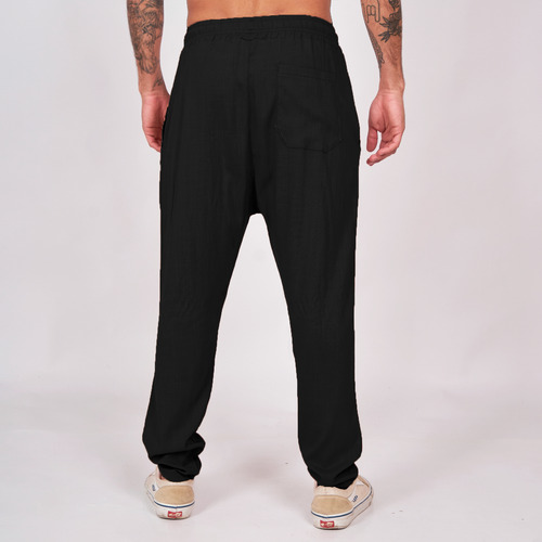 Customs Ba Pack X 2 Pantalones De Lino Hombre Pantalon