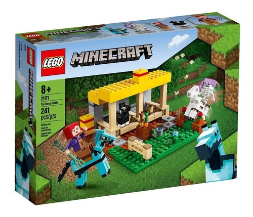 Lego Minecraft El Establo De Los Caballos 21171