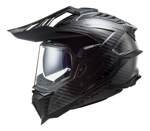 Capacete Ls2 Explorer Mx701 Solid Carbono