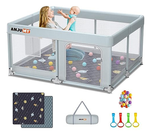 Playpen De Bebé Con Estera Incluyó 50x50 Playpen Para Bebés