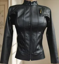 Comprar Chaqueta Tipo Cuero Para Mujer, Chaquetas Cuerina Mujer