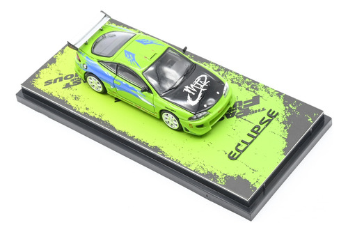 Auto Escala 1/64 Mitsubishi Eclipse Fast & Furious Mefyfv