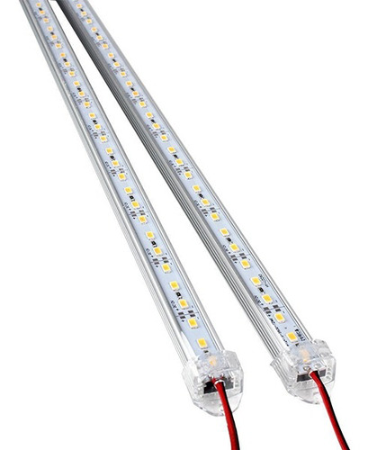 Barra De Luz Led Rígida De Aluminio, 2 Unidades, Dc, 12 V, 5