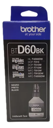 comprar Recarga de tinta Brother Preto Dcp T310 810 910 Hl T4000 T4500