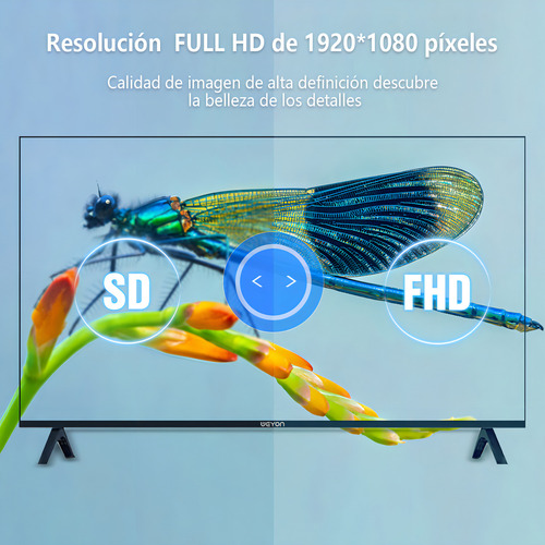 Pantallas Smart Tv Weyon 42 Pulgadas Led Full Hd Android Tv Television Hdmi/usb 60hz 42wdsnmx