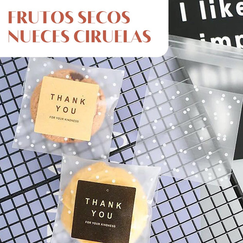 Bolsas Para Galletas Bolsas Transparentes De Celofán 100