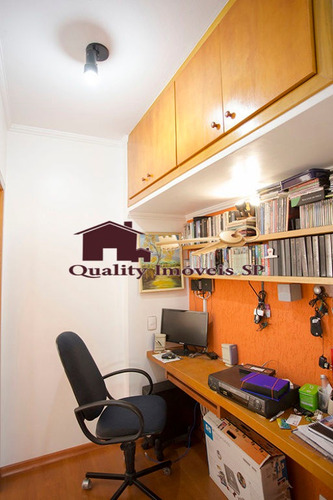 Imagem 11 de 15 de Lindo Apartamento 03 Dormitórios Ao Lado Metro Vila Mariana!!! - Qy2780