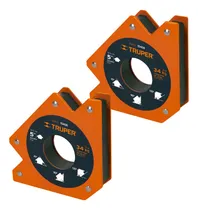Comprar Kit 2 Escuadras Angulo Magnética 5  Para Soldar 34 Kg