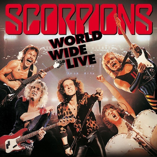 Scorpions World Wide Live Deluxe Vinilo 2lp + Cd Nuevo