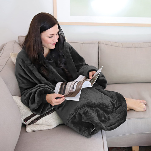 Manta Con Capucha Wearable Catalonia, Sudadera Con Capucha