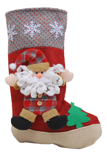 Adornos De Calcetín Navideño Medias Para Calcetín Na