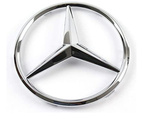 Emblema Motor Mercedes Benz Metalico 7cm 