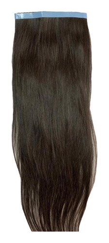 Aplique Fita Adesiva Invisivel 60 65cm 100g Castanho Natural