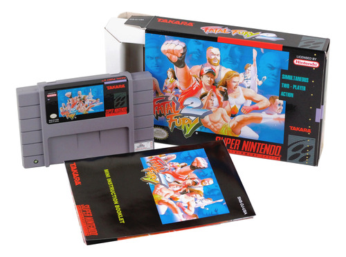 Fatal Fury 2 Super Nintendo Snes Completo