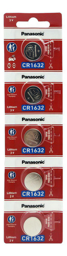Pilas Boton Cr1632 Panasonic 1632 3v - Blíster X 5 Unidades