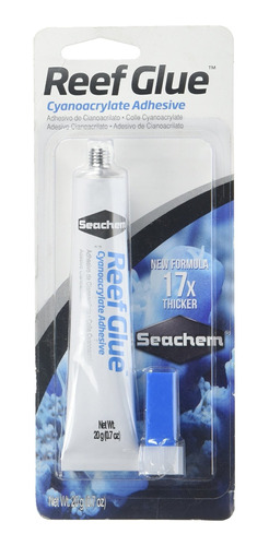 Seachem Reef Glue Cyanoacrylate Gel Coral Frag Mounting, 20g