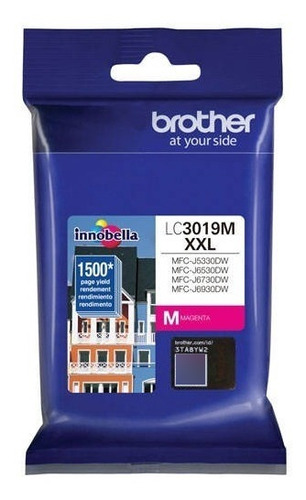 Cartucho Brother Lc-3019m Lc-3019 Magent 5330 6530 6730 6930