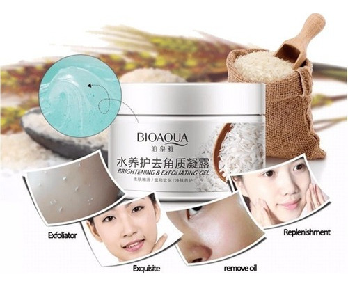 Gel Exfoliante Blanquea Piel Suaviza Hidrata Control Grasa
