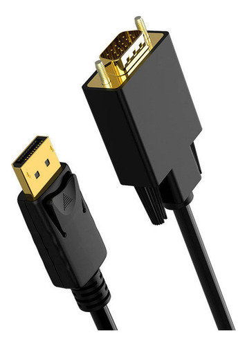 Cable De Adaptador De Macho Dp Displayport Dp A Vga 1.8m