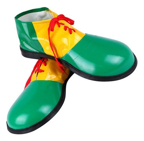 1 Par De Zapatos De Payaso De Halloween Botas Vestido Unisex