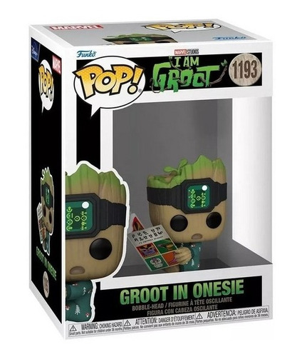 Funko Pop!  Marvel I Am Groot In Onesie With Book Pop!      