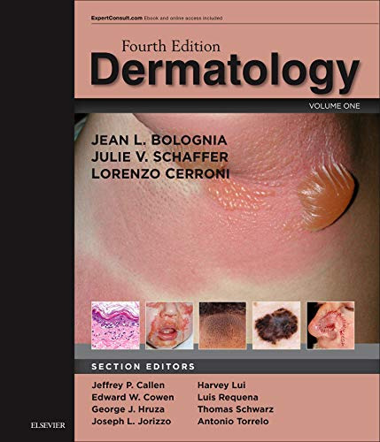 Dermatology 2-volume Set 4th Edition  - Bolognia Schaffer Ce