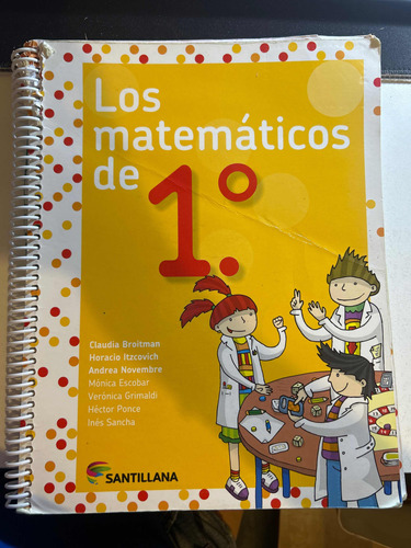 Libro: Los Matemáticos De 1o, No Están Escritas 