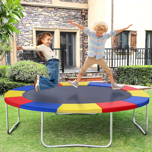 Funda De Seguridad Multicolor Para Trampolines Universal Color De La Lona De Salto Color Del Cobertor De Resortes