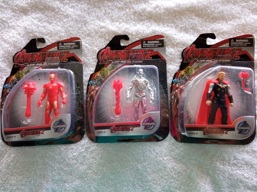 Muñecos De Los Vengadores Avengers, Iron Man, Ultron Y Thor