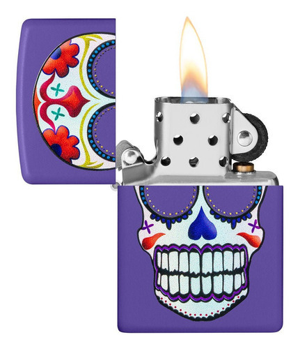 Encendedor Zippo Calavera Sugar