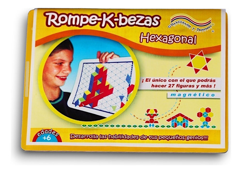 Rompecabezas Tablero Hexagonal Magnético Juegos Mesa Niños