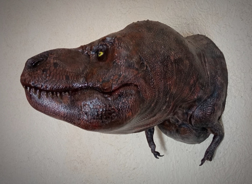 Busto De T-rex-tiranosaurio -dinosaurios Decorativos