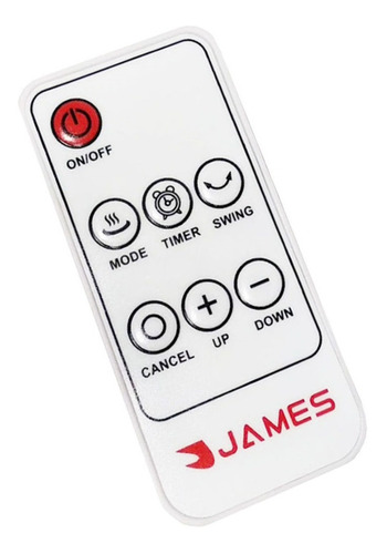 Calefactor eléctrico James CVTM 2000 PTC - 2000 W blanco 220V-240V