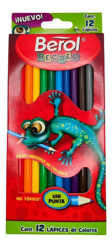 Colores Berol Redondos Largos Recreo 250 Cajas 12 Pzas +obse
