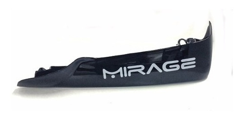 Cubre Pierna Externa Derecho Negro Corven Mirage 110 Orig Um