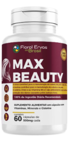 Colágeno Hidrolizado Biotina Max Beauty Vitam. Antioxidante