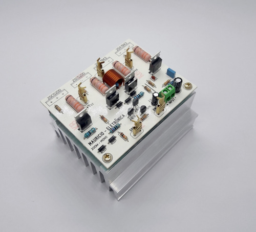 Placa Amplificador 200w C/ Dissipador,ativar Caixa,potencia